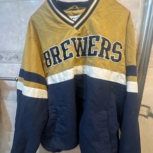Genuine Merchandise Gold and Navy Jacket
